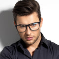 TR2309 Retro Eye Glasses Male Anti Blue Light Glasses Spring Hinge Eyeglasses Frames Men Eyewear Frame Optical Spectacle Frames