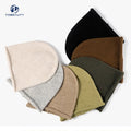 Fashion Plain Winter Hat 100% Wool Knit Beanies With Custom Embroidery for Adult