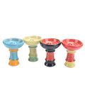 4 Colors Sheesha Tobacco Accessory Chicha Head Ceramic Hookah Bowl Shisha Pot Smoking Accessories