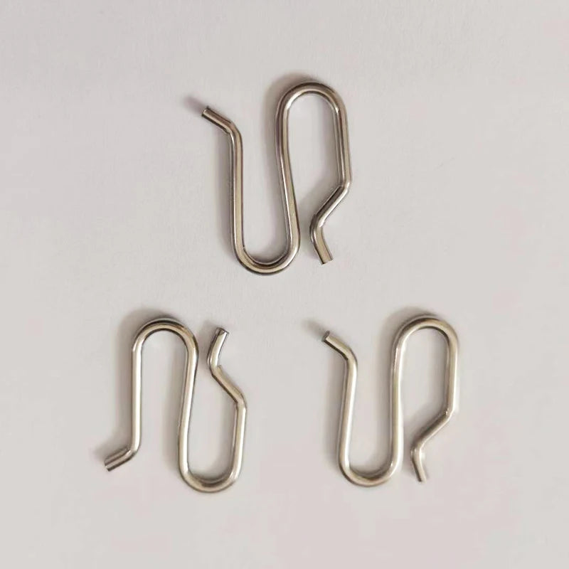 Customized Galvanized metal s hooks stainless steel wire forming hooks