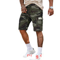 Plus Size Mens Cargo Shorts Multi Pockets Twill Relaxed Fit Outdoor Camo Cargo Short for Big & Tall Men Fishing Hiking Shorts
