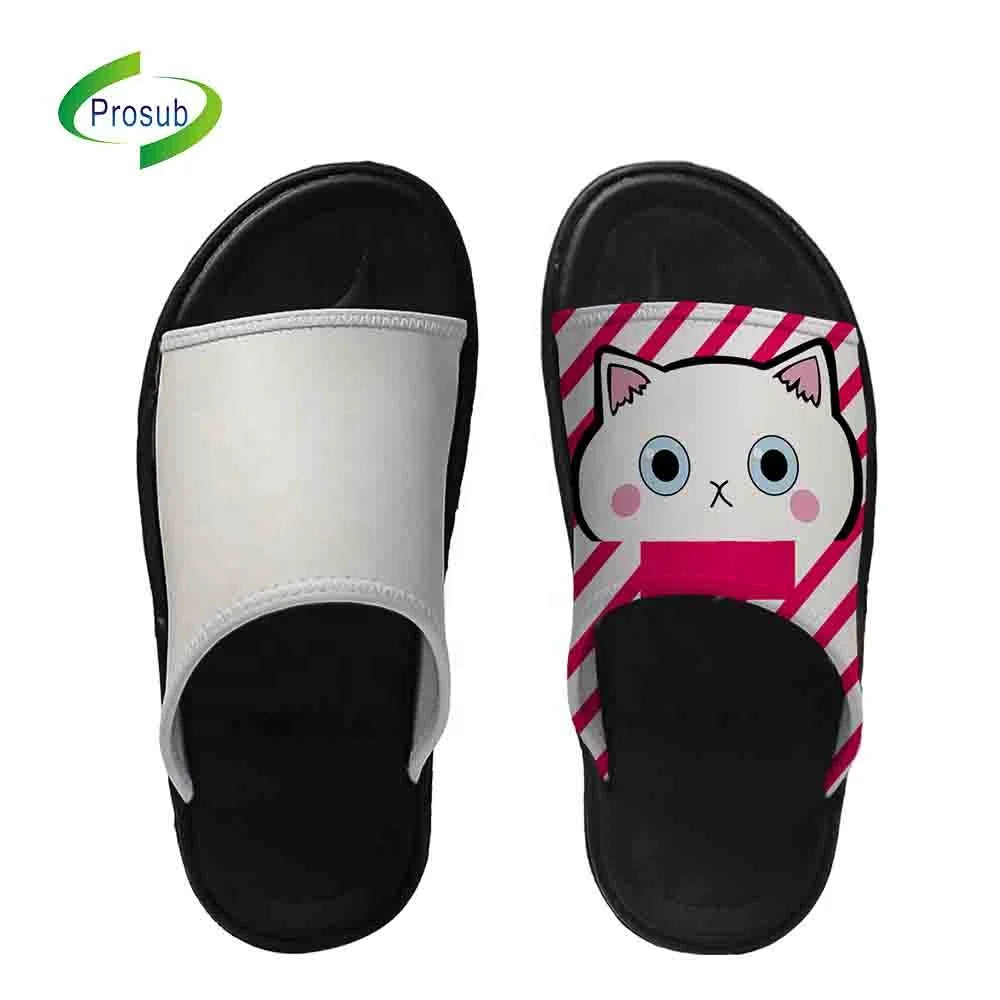 Prosub Sublimation SlippersSublimated Shoes Custom Logo Casual Shoe Blank Sublimation Slides Sandals