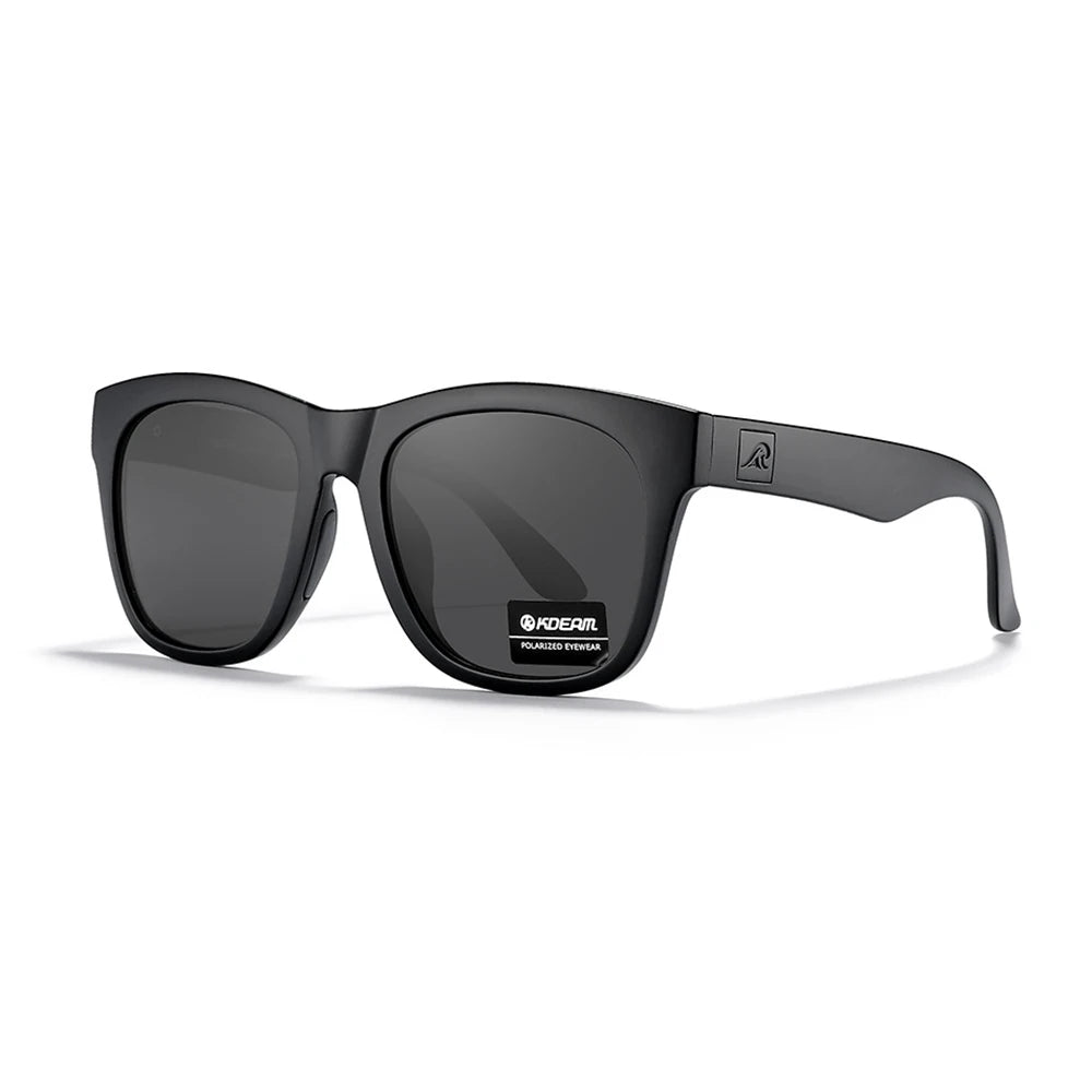 Kdeam KD728 Thick Round New Classic Punk Sunglasses Polarized Trending Men Designer Beach Volleyball Sports Sunglasses