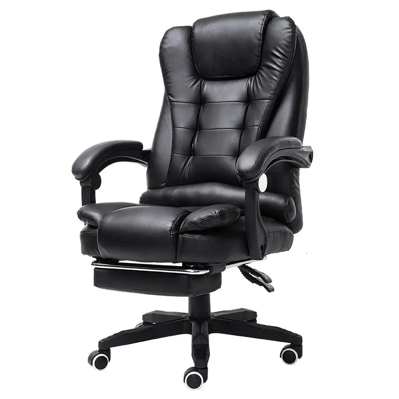 Upgrade boss Chair Massage Computer Chair Home Office Chair Can Lie Down with Foot Lift