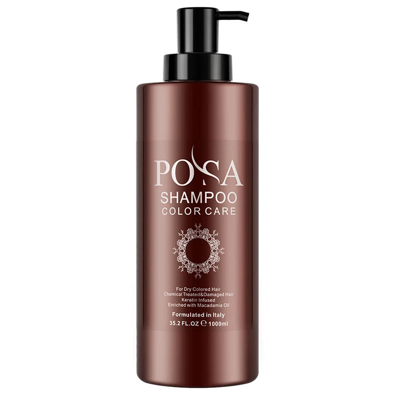 Wholesale POSA Professional Hair Salon Natural Argan Oil Nourishing Hair Color Care Shampoo