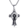 Europe and America Restore Croatia Ancient Egypt Titanium Steel Men's Wholesale Stainless Steel Pendant Cross