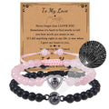 It Sells in 100 Languages Projection Bracelet Couple Couple Stone Bead Bracelet Long Distance