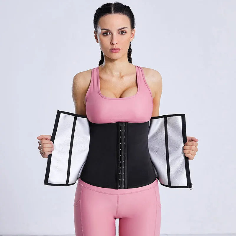 Tummy Control Slimming Sauna Sweat Waist Trainer Belly Belt Snatcher Body Shaper s Shapewear for Women