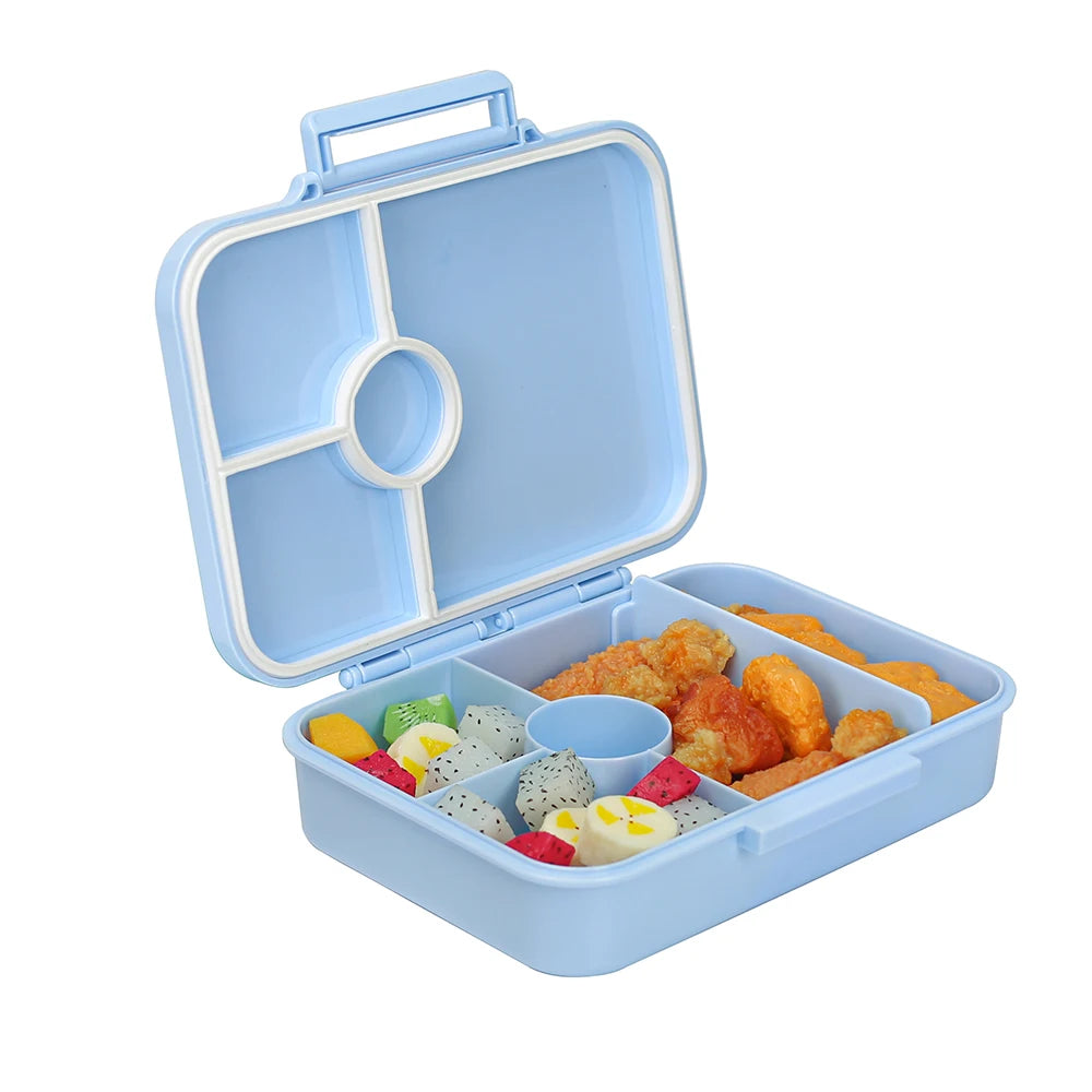 Plastic Lunch Box Bpa Free Cartoon Printed Kids Plastic Tin Lunch Box Back to School 2025