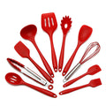 Spatula Shovel Soup Spoon Rice Spoon Cooking Tool Kitchen Silicone Utensils Set Kitchenware Heat Resistant Non-stick Silicone