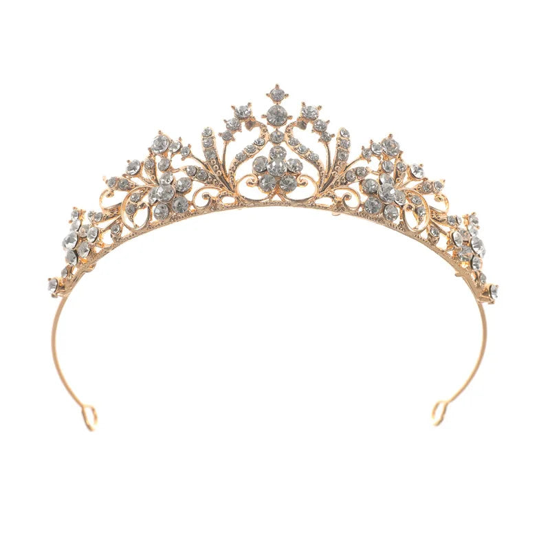 Mixed Styles Pageant Crowns and Tiaras Wedding Hair Accessories Rhinestone Bridal Tiara Birthday Decoration Jewelry