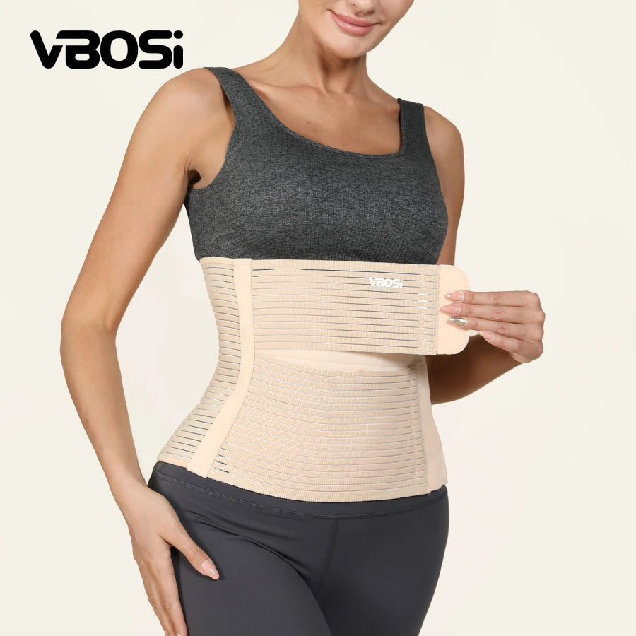 VBOSi 6252 Unisex Elastic Waist Support Breathable Back Brace for Lower Back Pain Relief Daily Work Use