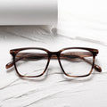 Benyi Classic Handmade Acetate Optical Anti-Blue Light Glasses Frame Unisex Square Eyeglasses with Fashionable Design