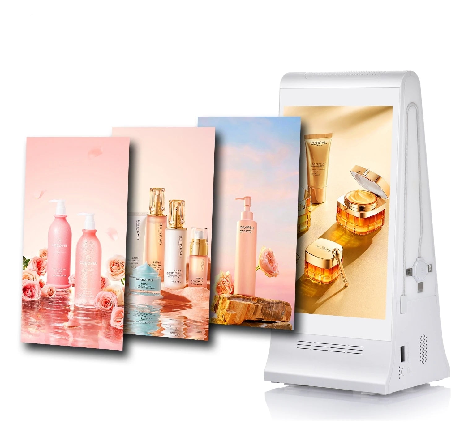 New Restaurant Desktop Table Stand WiFi Small Screen Android Digital Menu Video Advertising Panel Display AD Player