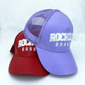New Design 5 Panel Custom 3D Embroidery Logo PU Leather Mesh Gorras Trucker Cap Running