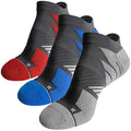Professional Left Right Marked Athletic No Show Socks Heel Tab Non-Slip Running Socks Breathable Cushioned Sports Socks Custom