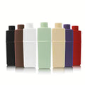 Factory 200ml Large Capacity Square Hair Dye Bottle Beauty Container Hot Stamping Hair Care Shampoo Body Wash Logo Printing Seal