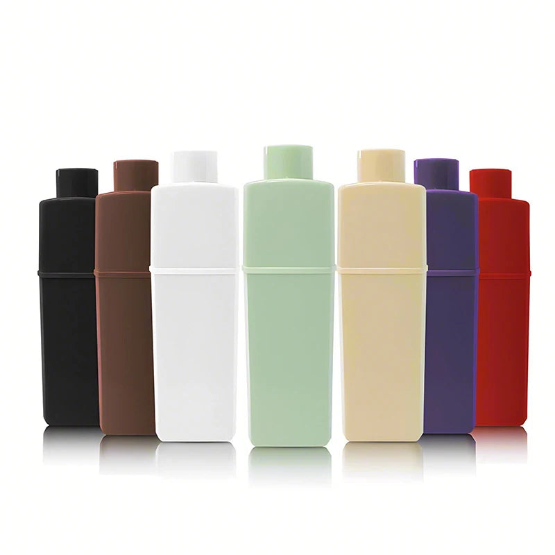 Factory 200ml Large Capacity Square Hair Dye Bottle Beauty Container Hot Stamping Hair Care Shampoo Body Wash Logo Printing Seal