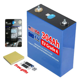 HOT EVE 302Ah 304Ah 310ah 320ah LiFePO4 3.2V Lithium Ion Battery Cell 72V 96V 120V 150V 160V 192V IPs Integrated Power Service