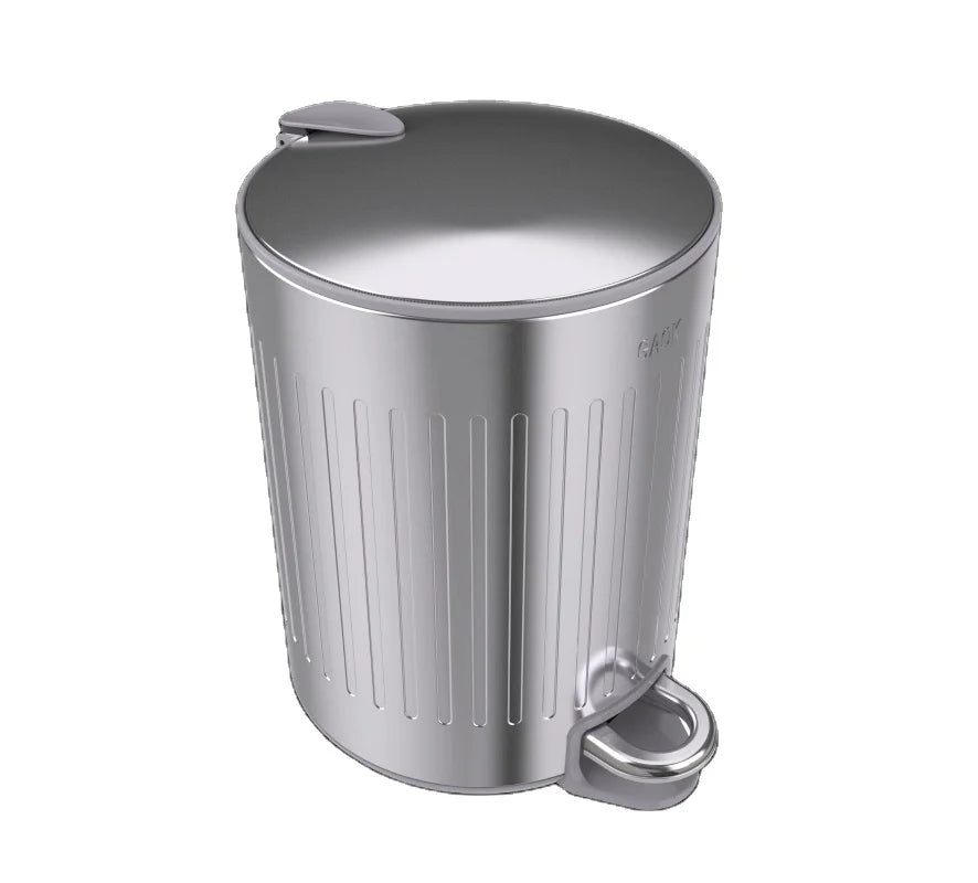 Eco Home Custom Modern Durable Outdoor Trash Waste Bin Dustbin Waste Container Storage Stainless Steel Trash Can