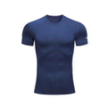 Compression Shirts Athletic Cool Dry Short Sleeve for Men Workout T-Shirts Base Layer Undershirt