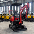 Shandong Supply 1.5ton 2ton 3ton Mini Excavator Hydraulic Crawler Bachoe Excavator Cheap Factory Price