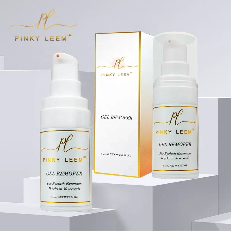Pinky Leem Natural Scent and Mild Without Stimulation Convenience to Use Eyelash Extension Glue Remover 15g