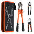 14\" CRV High Hardness Cutting Pliers Kit 3pcs Bolt Cutter 8\" Mini Wire Cutter for DIY OEM Customizable for Electrician Wireman