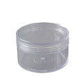 Round Plastic Cream Jars 25pcs 3g Unique for Cosmetics Skincare Packaging