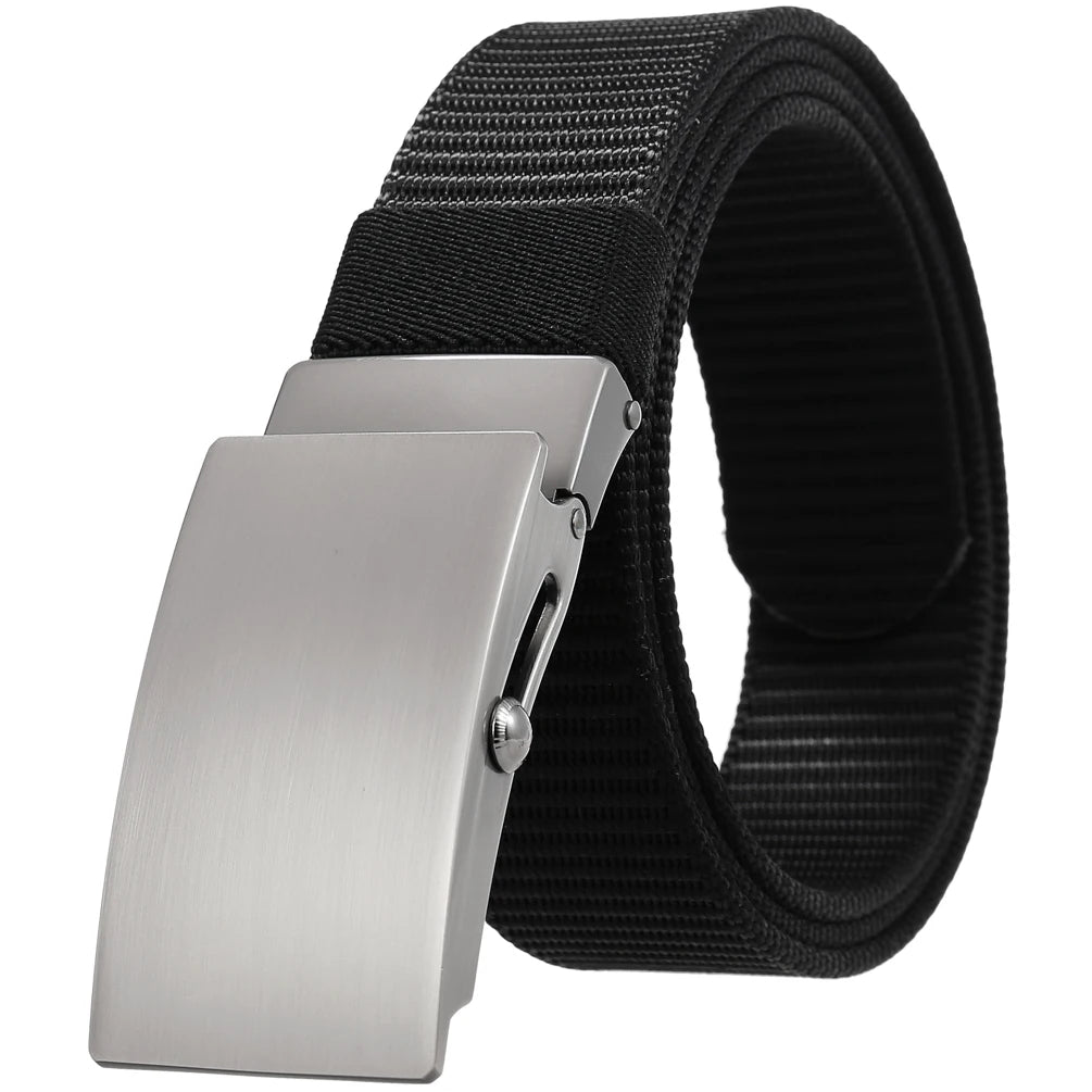 LY36-23550-1 Men's Nylon Braided Slide Belt Fashion