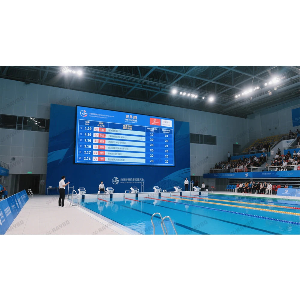 RAYBO HD Indoor LED Display Screen P3.91 High Brightness 5 Year Warranty Wall Panel for Shopping Mall Retail Store Advertising
