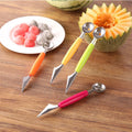 Fruit Platter Tool Stainless Steel Eco-Friendly Ball Digging Device Watermelon Ice Cream Scoop Decorative Cake OPP Bag