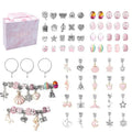 Wholesale Bracelets Cartoon Children DIY Charm Bracelet Making Kit Alloy Beaded Charm Bracelet Kit