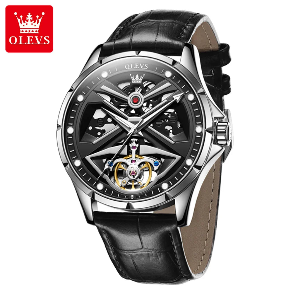 OEM Men's Luxury Fashion Stainless Steel Strap Watch Custom Logo Pilot Mechanical Quartz Design Glass Classical Gift