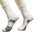 White Black Red Crew Fashion Anti-Slip Soccer Football Sports Standard Thickness Custom Logo Spandex/Polyester Breathable MegaBDM