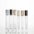 Hot Selling 10ML Flat Refillable Perfume Glass Bottles Round Portable Luxury Unique Perfume Bottle