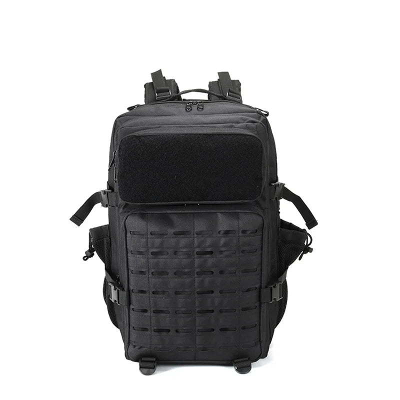 9 Colors to Choose From 45L Custom Oxford Black Camping Rucksack Practical Tactical Backpack