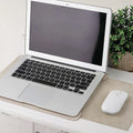 12/13.3 Inch Genuine Leather Laptop Briefcase Durable Real Leather Notebook Pad Bag Travel Protective Case Business