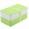 Lihong Food Grade PP Material Airtight Food Container 2 Layers Bento Lunch Box Microwavable Plastic Food Container