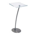 Clear Pulpit Podium Acrylic Church  Acrylic Podium Stand Lectern for Restaurants Wedding Office and Classroom Acrylic Lectern