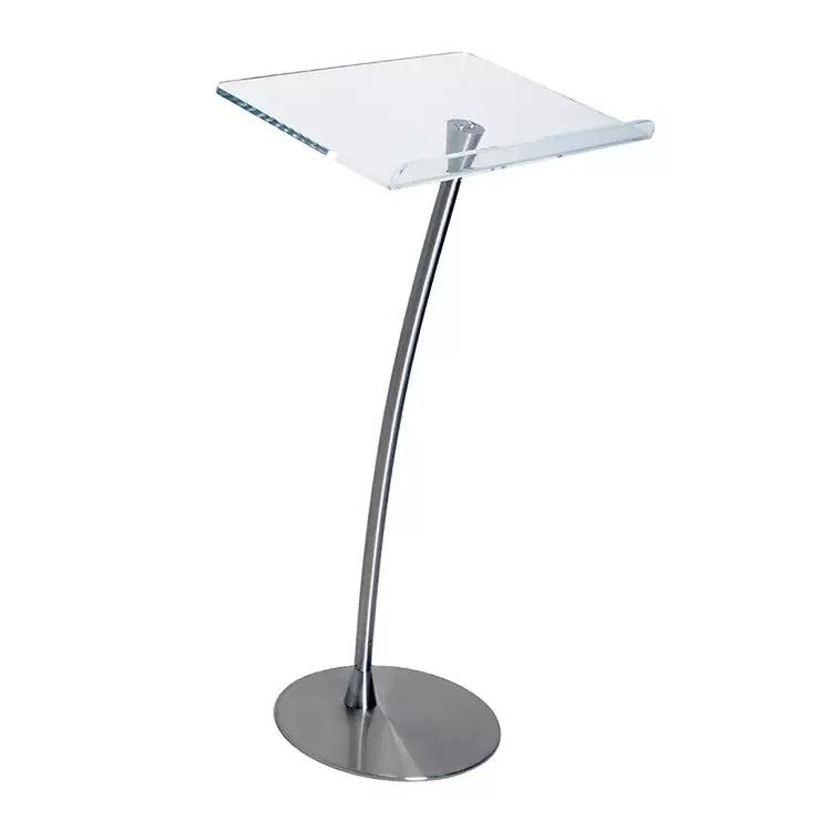 Clear Pulpit Podium Acrylic Church  Acrylic Podium Stand Lectern for Restaurants Wedding Office and Classroom Acrylic Lectern