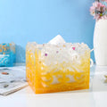 HY Tissue Box Jewelry Storage Epoxy Napkin Mold for DIY Storage Gift Box Craft Making Home Decoration Gift