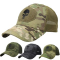 Custom Woodland Digital Camo Adjustable Camouflage Field Hunting Camouflage Tactical Flag Baseball Cap Hat