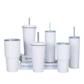 Stainless Steel Coffee Tumblers for Water Drink Use Sublimation Blanks for Personalized Gifts