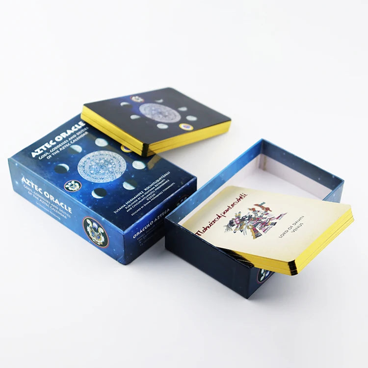 Wholesale Custom Colorful Oracle Deck Printing Tarot Cards Art Paper with Logo Card Sets Custom Packaging for Game Play Play