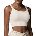 New Arrival Summer Girls Tank Top Sleeveless Crop Top Casual Women's Sports Ribbed Vests