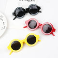 Fashion New Trendy Basic Shape Multi Colors UV400 PC Sunglasses for Girls Kids