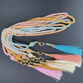 Handmade Wholesale Islamic Muslim Tasbih Prayer Beads 99 Glass 6mm Beads Beaded Necklace Bracelet for Women for Sale