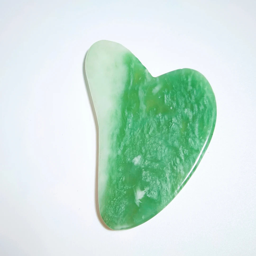 2026 Board Gem Guasha Jade Stone Board Xiuyan Jade Gem Guasha Plate For Beauty