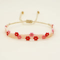 Go2boho Daisy Summer Fashion Flower Pattern Miyuki Bead Bracelet Boho Women Jewelry New in Designer Trendy Jewellery